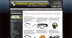 Desktop Screenshot of preferredsafetyproducts.com